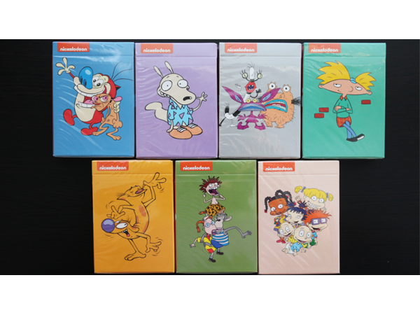 Fontaine Nickelodeon: Rockos Playing Cards
