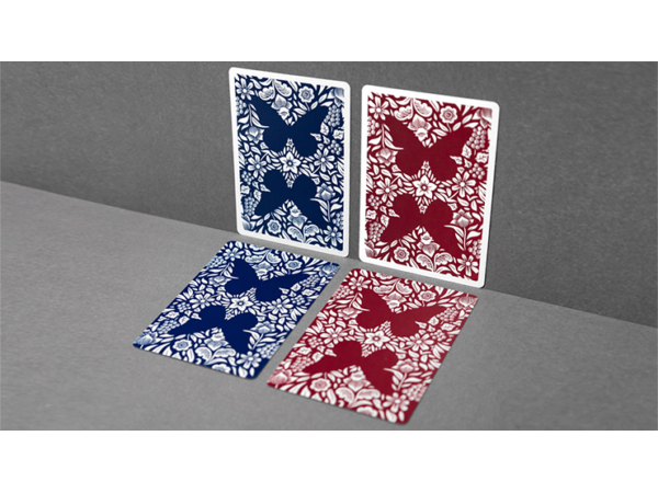 Gaff Butterfly Worker Marked Playing Cards by Ondrej Psenicka