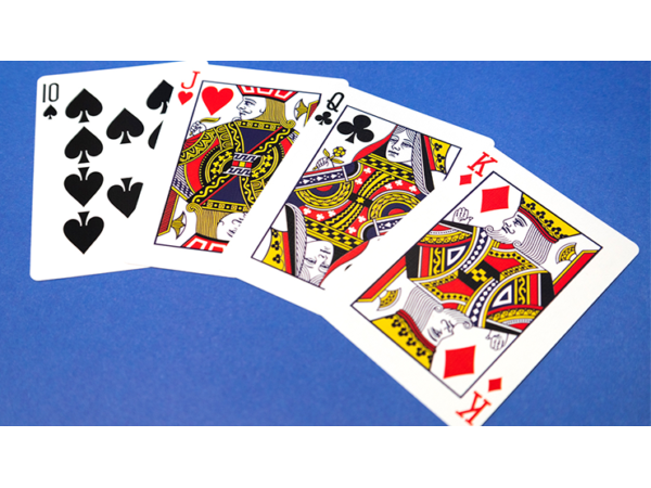 Butterfly Worker Marked Playing Cards (Blue) by Ondrej Psenicka