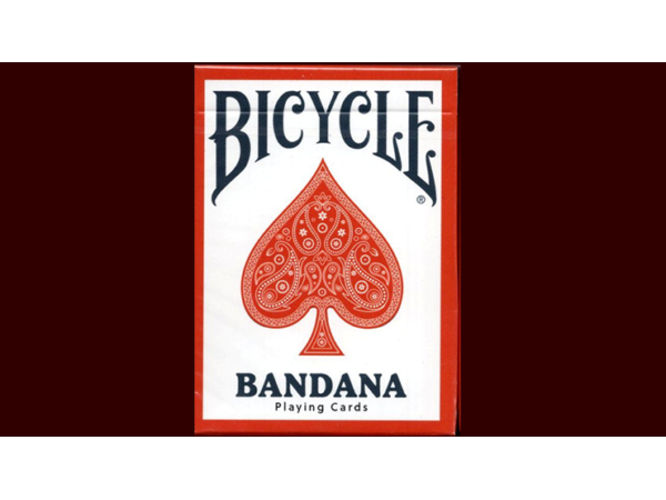 Bicycle Bandana (Red) Playing Cards
