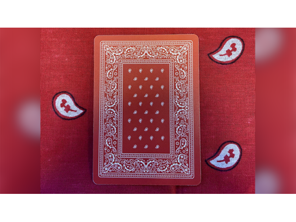 Bicycle Bandana (Red) Playing Cards