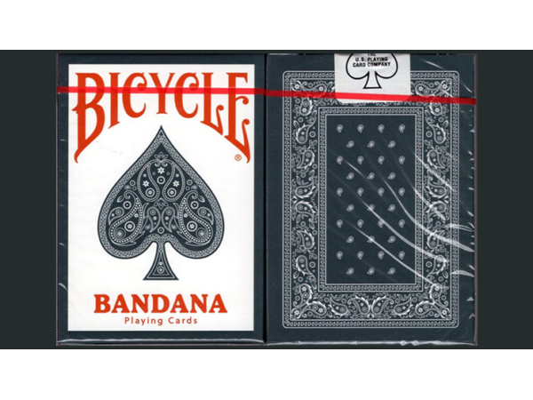 Bicycle Bandana Stripper (Blue) Playing Cards