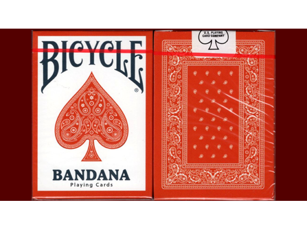 Bicycle Bandana Stripper (Red) Playing Cards
