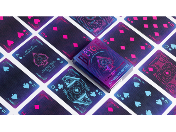 Bicycle Cyberpunk Cybernetic Playing Card by Playing Cards by US Playing Card Co.