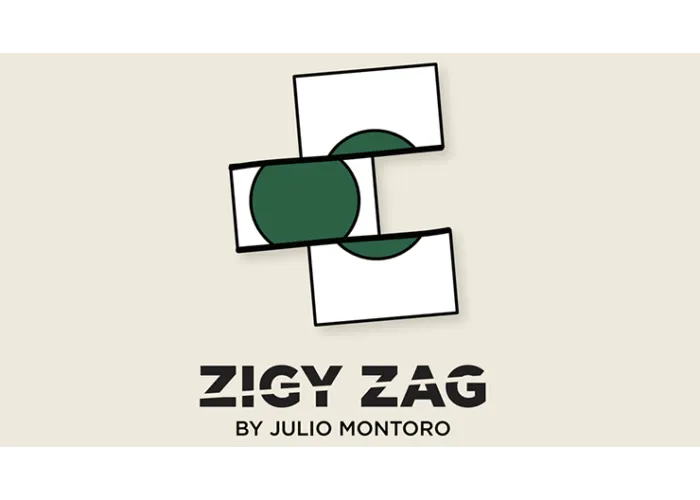 ZIGYZAG (Gimmicks and online Instructions) by Julio Montoro