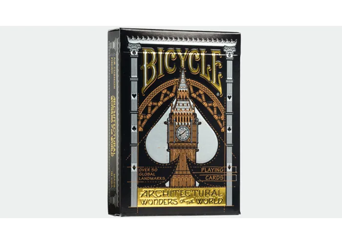 Bicycle Architectural Wonders Playing Cards by US Playing Card Co.