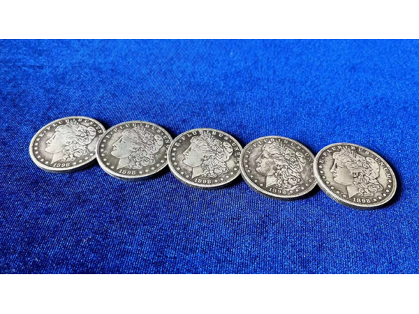 NORMAL MORGAN COIN (5 Dollar Sized Replica Coins) by N2G