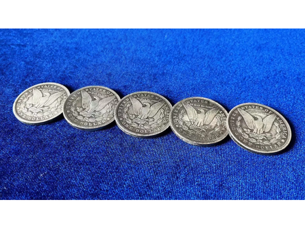 NORMAL MORGAN COIN (5 Dollar Sized Replica Coins) by N2G