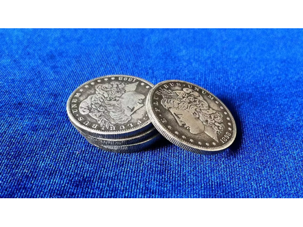 NORMAL MORGAN COIN (5 Dollar Sized Replica Coins) by N2G