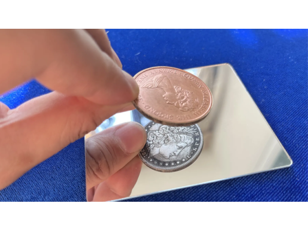 Copper Morgan Double Face Coin by N2G - Trick