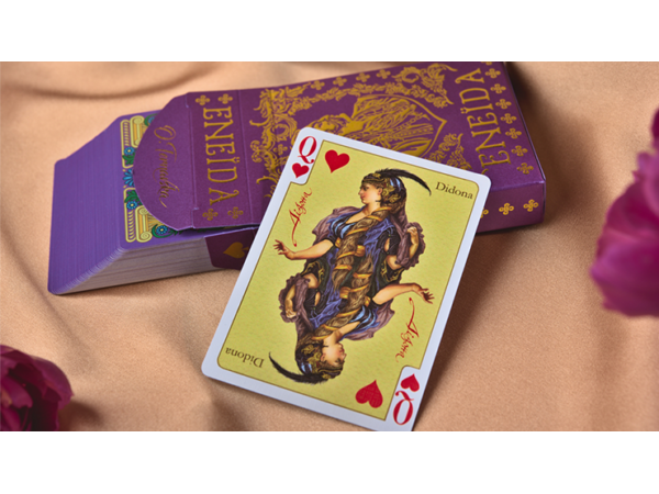 Eneida: Passion (Purple) Playing Cards