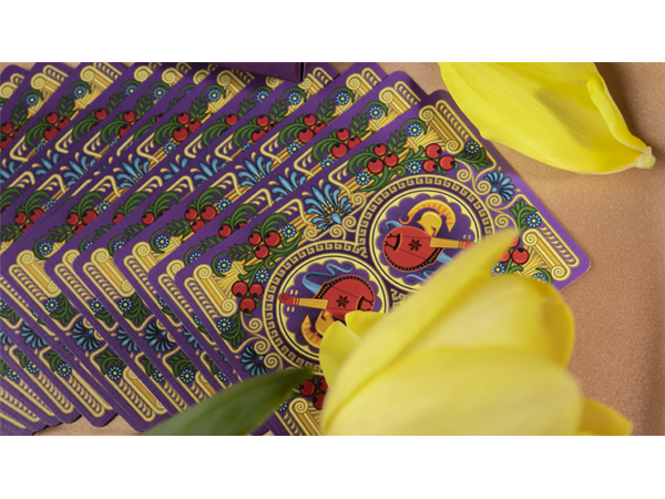 Eneida: Passion (Purple) Playing Cards