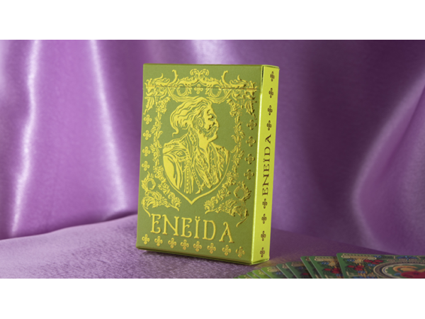 Eneida: Love (Green) Playing Cards