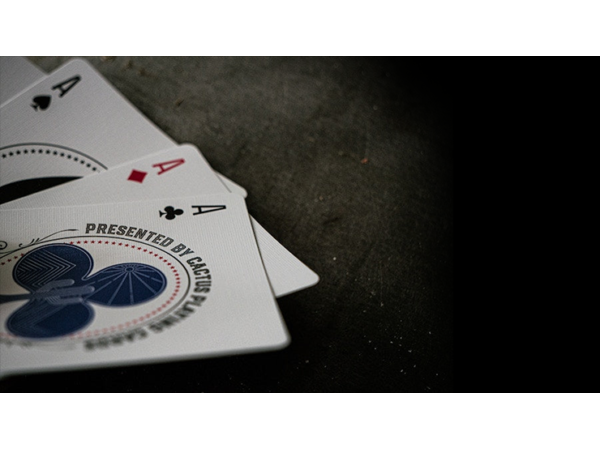 Desert Design (Ruby Red) Playing Cards