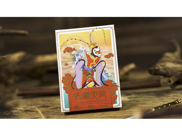 The Monkey King (Red) Playing Cards