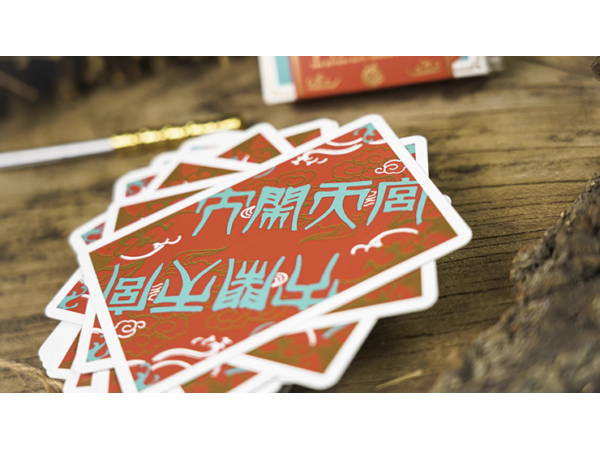 The Monkey King (Red) Playing Cards