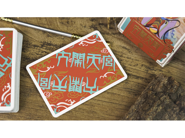The Monkey King (Red) Playing Cards