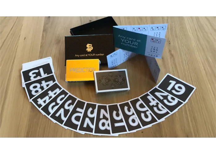 Any Card at Your Number (Gimmicks and Online Instructions) by Leo Smetsers