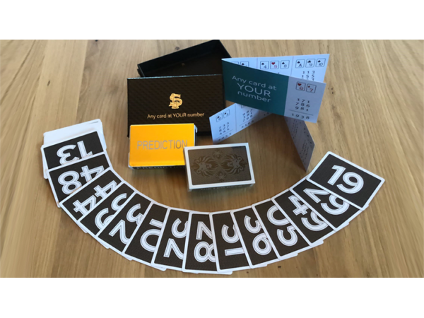 Any Card at Your Number (Gimmicks and Online Instructions) by Leo Smetsers