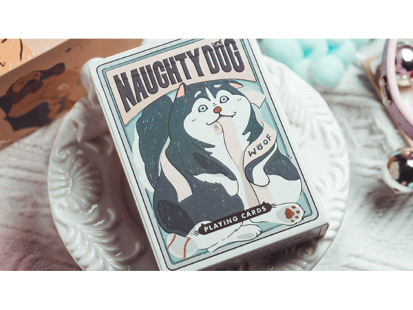 Naughty Dog Playing Cards by 808 Magic and Bacon Playing Card