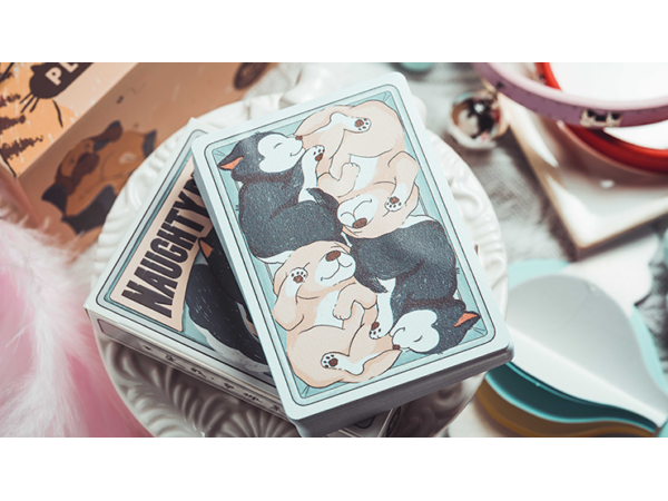 Naughty Dog Playing Cards by 808 Magic and Bacon Playing Card