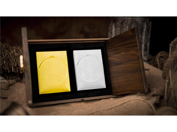 The Silk Wooden Boxset Playing Cards