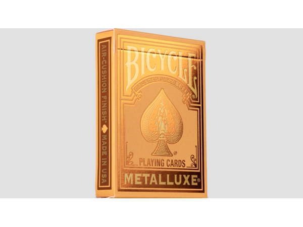 Bicycle Metalluxe Orange Playing Cards by US Playing Card