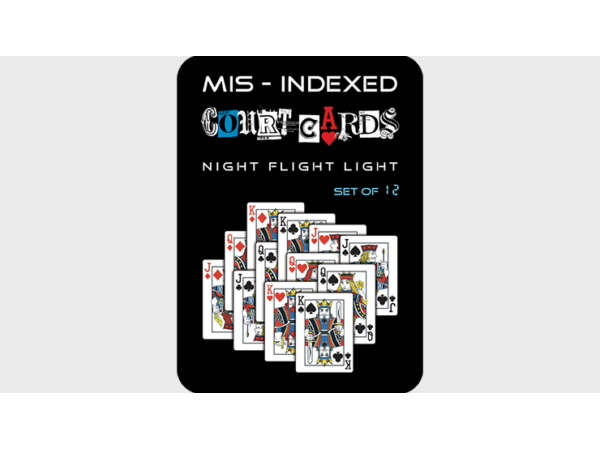 Mis-Indexed Court Cards (LIGHT) - Pack of 12 by Steve Dela