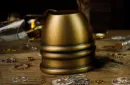 Artistic Chop cup and balls (Brass) by TCC – Bild 1