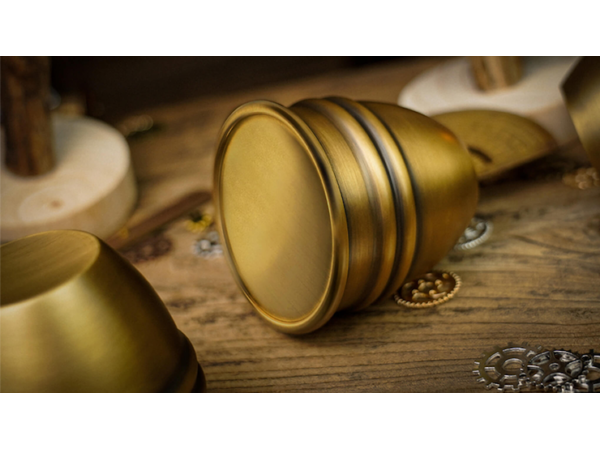 Artistic Combo Cups and Balls (Brass) by TCC
