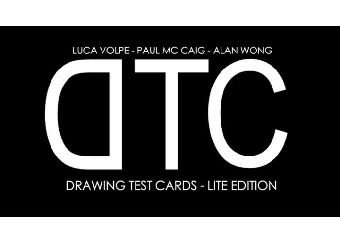 The DTC Cards (Gimmicks and Online Instructions) by Luca Volpe, Alan Wong and Paul McCaig