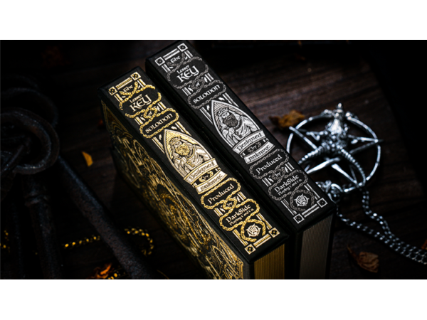 The Keys of Solomon: Golden Grimoire Playing Cards by Riffle Shuffle