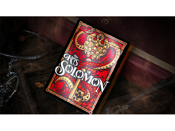 The Keys of Solomon: Blood Pact Playing Cards by Riffle Shuffle