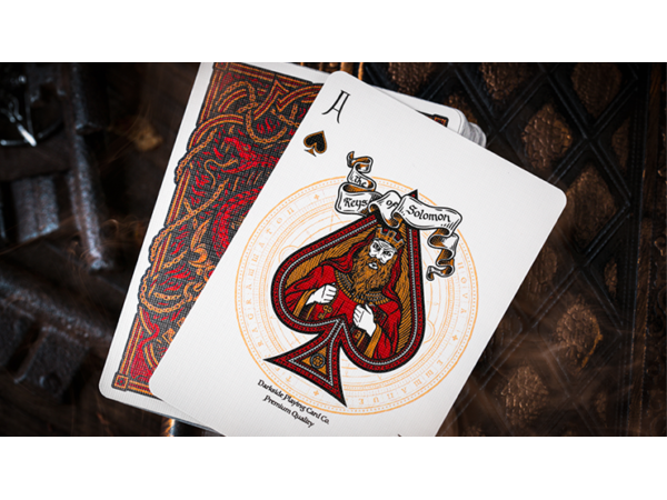 The Keys of Solomon: Blood Pact Playing Cards by Riffle Shuffle