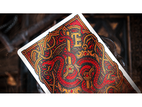 The Keys of Solomon: Blood Pact Playing Cards by Riffle Shuffle