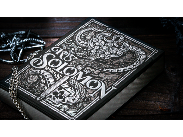 The Keys of Solomon: Silver Spirituum Playing Cards by Riffle Shuffle