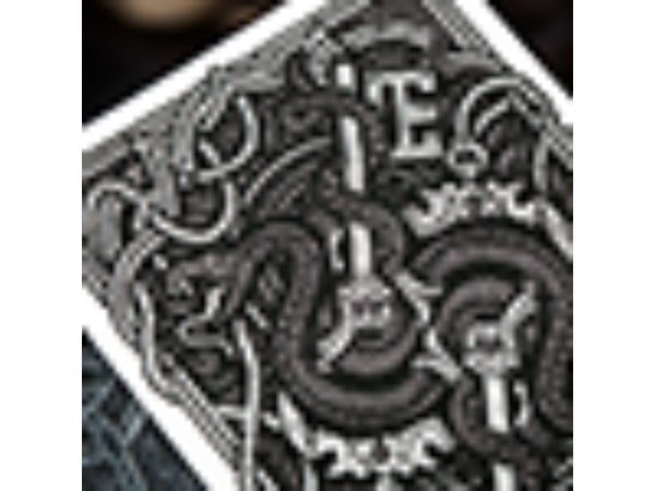 The Keys of Solomon: Silver Spirituum Playing Cards by Riffle Shuffle
