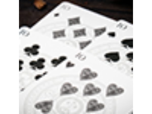 The Keys of Solomon: Silver Spirituum Playing Cards by Riffle Shuffle