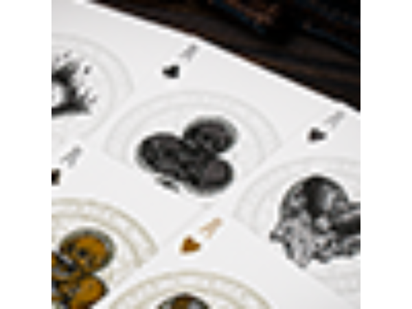 The Keys of Solomon: Silver Spirituum Playing Cards by Riffle Shuffle