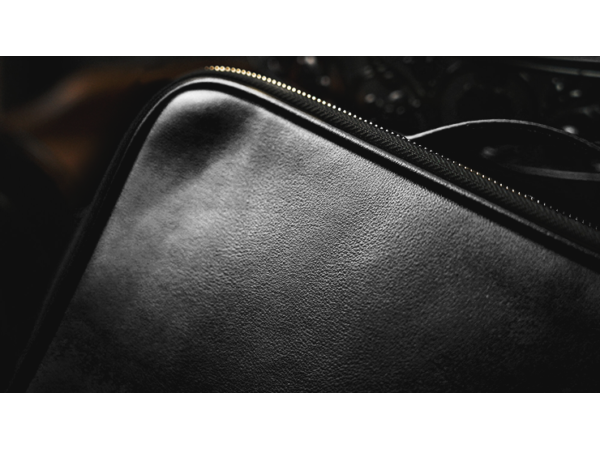 Luxury Genuine Leather Close-Up Bag (Classic Black) by TCC -