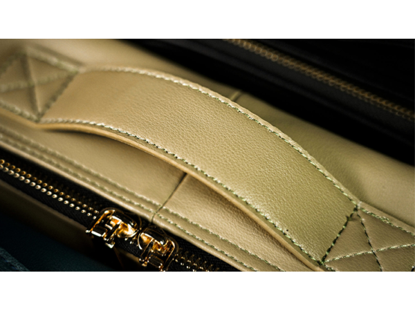 Luxury Genuine Leather Close-Up Bag (Olive) by TCC
