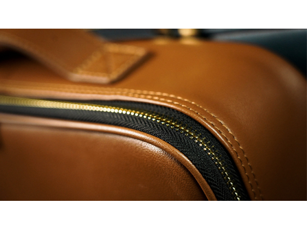 Luxury Genuine Leather Close-Up Bag (Tan) by TCC - Trick