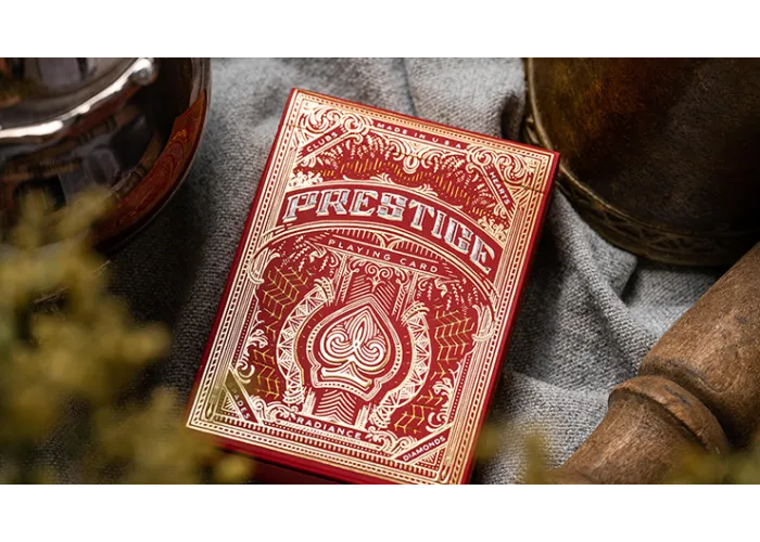 Prestige (Red) Playing Cards