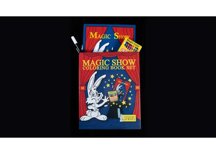 MAGIC SHOW Coloring Book DELUXE SET (4 way) by Murphy's Magic