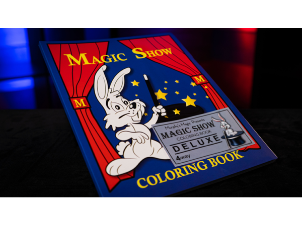 MAGIC SHOW Coloring Book DELUXE SET (4 way) by Murphy's Magic