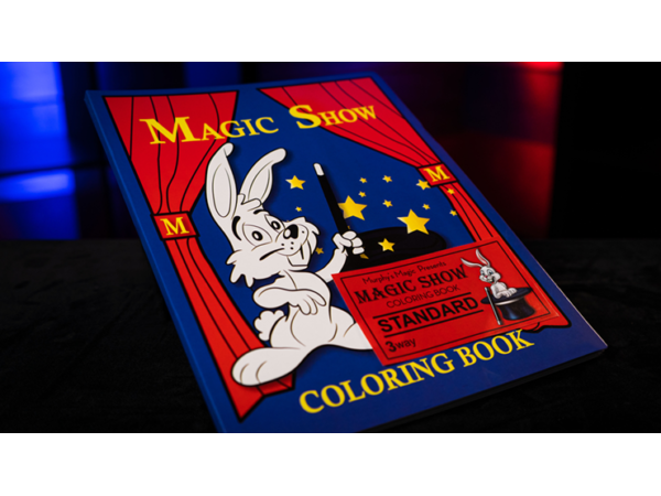MAGIC SHOW Coloring Book STANDARD SET (3 way) by Murphy's Magic
