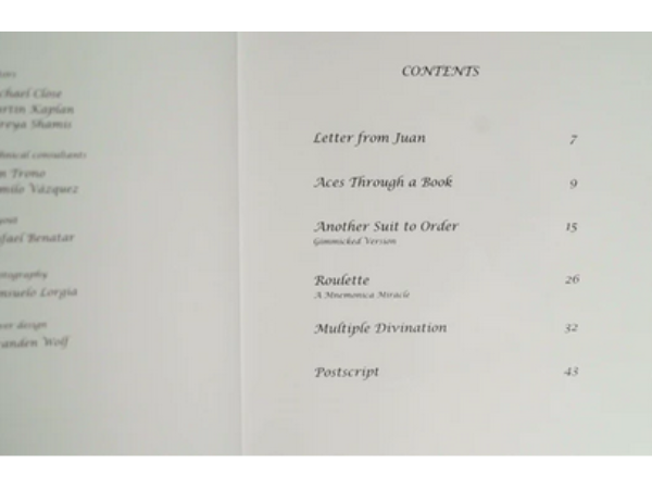 Letters From Juan Volume 6 by Juan Tamariz