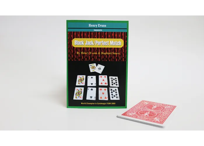 Black Jack/ Perfect Match Red (Gimmicks and Online Instructions) by Henry Evans and Raphael Seara