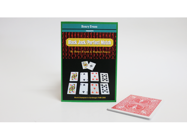 Black Jack/ Perfect Match Red (Gimmicks and Online Instructions) by Henry Evans and Raphael Seara