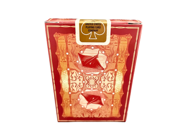 Gilded Bicycle Stingray (Orange) Playing Cards
